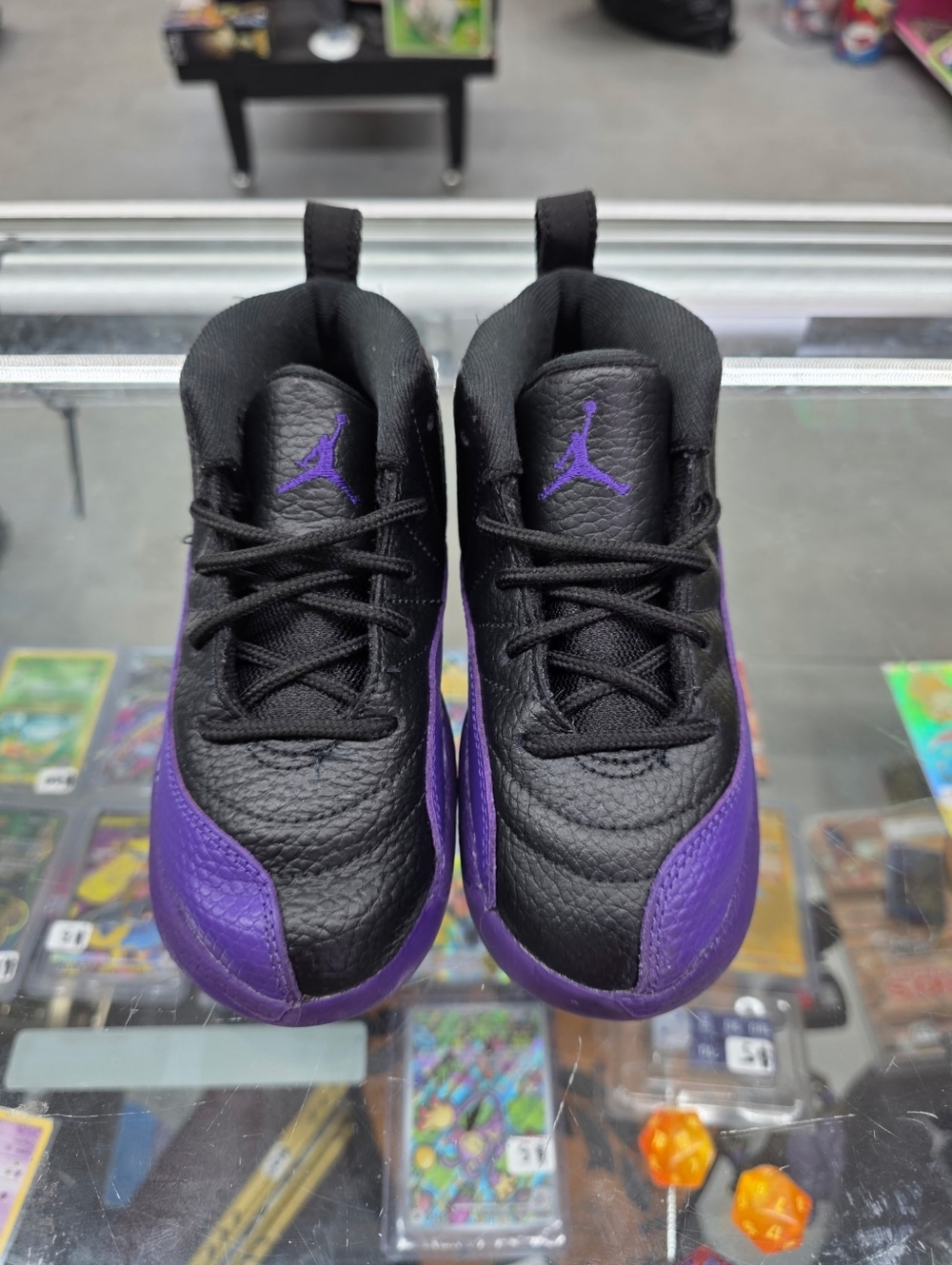 Nike Air Jordan 12 Retro Field Purple Black  850000-057 Toddlers Size 10C